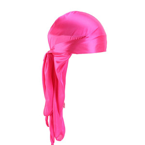 Durags Bandana Imprimés de Luxe en Gros, Doo Rags en Satin Soyeux, Bandeaux Durags Personnalisés avec Logo Designer pour Hommes - Product Image 3