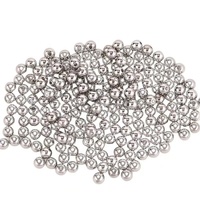 1000 perles dorées de 6 mm, perles artificielles à trou pour la fabrication de bijoux DIY, décoration de montres, Chine