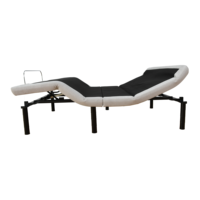 Moteur trois okins de 36 v, lit réglable électrique pliable, gravité zéro, avec fonction de lit de appui-tête