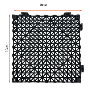 Tapis de <span class=keywords><strong>bain</strong></span> en PVC à drainage creux, antidérapant, séchage rapide, anti-moisissure, tapis de sol à emboîtement, facile à assembler, imperméable pour douche et salle de <span class=keywords><strong>bain</strong></span> - Product Image 6