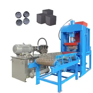 Professional lower price quick coal hydraulic cube hookah shisha charcoal powder extruding press making machine for sale