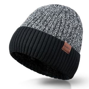 Bonnet tricoté doublé satiné ultra doux et chaud pour homme et femme, idéal pour le ski et l'hiver - Product Image 6