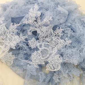 Disegnato con filo di seta di pesce pizzo francese pizzo pizzo da sposa abito da sposa da sposa da <span class=keywords><strong>donna</strong></span> - Product Image 5