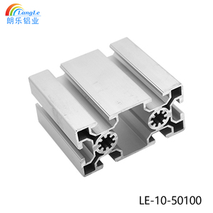 Profil d'extrusion en aluminium de fente de <span class=keywords><strong>50x50</strong></span> 50*100 T pour l'affichage de traction de tiroir d'équipement industriel - Product Image 3