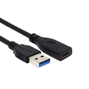 Nhà Máy <span class=keywords><strong>USB</strong></span> 3.0 Nam để Loại C <span class=keywords><strong>USB</strong></span> C Nữ adapter Cáp giao diện máy tính chuyển đổi dữ liệu sạc cáp - Product Image 1