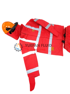 Combinaison de protection haute pression pour jet d'eau 15 000 psi – Veste et pantalon pour nettoyage UHP - Product Image 2