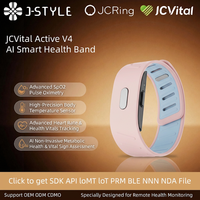 JCVital 2501 SDK APL OEM ODM Bracelet Connecté Intelligent avec Coaching Santé IA et Fonctions Spécifiques pour Femmes