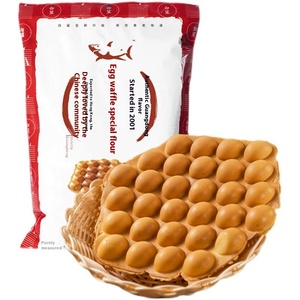 Hồng Kông ban đầu thương mại & hộ gia đình 500g trộn sẵn Bột Bánh Quế bột cá mập trắng công thức bao bì Tinh bột sắn - Product Image 1