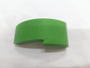 Poulie de guidage linéaire résistante à l'usure en HDPE et PVC usiné avec précision produit en caoutchouc noir OEM personnalisé pour la fabrication de brosses - Product Image 4