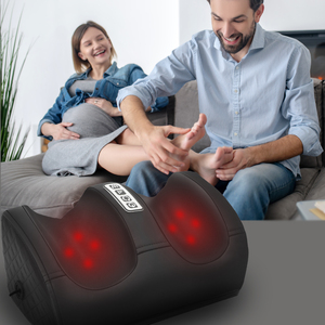 Masajeador de Pies y Pantorrillas Shiatsu de Tejido Profundo con Rodillo Térmico para Relajación de Piernas - Regalo Perfecto para el Día de la Madre - Product Image 4