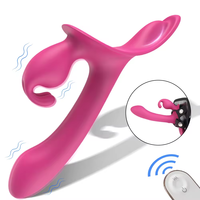 Vibrateur lapin portable étanche IPX7 à prix d'usine pour couples lesbiens, stimulateur du point G