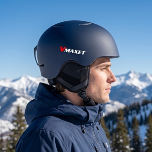 VMAXET <strong>MS</strong>-SY048 Unisex CE Certified Sport Ski Helmet PC+EPS Winter Breathable Safety Ear Warmer 6 Air Vents Outdoor Head - Product Image 1