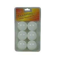 Balle de tennis de table durable Proyoung SC066 2026, personnalisable, OEM accepté, 40 mm, sans couture, emballée sous blister en PP