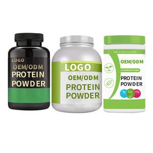 Poudre de protéines de lactosérum pour la croissance musculaire, marque privée OEM, 500g, 80% WPC WPI, 90% isolat de protéines de lactosérum pour la <span class=keywords><strong>musculation</strong></span> - Product Image 4