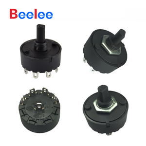 Interrupteur rotatif BL-XZ-RV005-6-7 Série 250V Chauffage Rohs Bouton <span class=keywords><strong>de</strong></span> commande Fiat 500 Alliage <span class=keywords><strong>de</strong></span> cuivre 3A TVT CQC CQC TUV 10(3)A 250V/AC T125 - Product Image 2