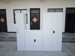 Thép cửa duy nhất Tủ tập tin với 4 kệ có thể điều chỉnh văn phòng Kim loại lưu trữ tủ Tủ kim loại - Product Image 4