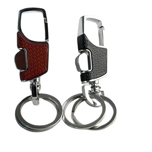 Vintage Style Metal <b>Key</b> <b>Ring</b> Promotional Heavy Duty Carabiner for Men Fashionable Alloy Keychain - Product Image 1