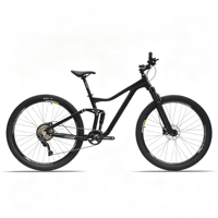 VTT tout suspendu 27,5/29 pouces 10 vitesses en aluminium avec axe traversant, freins à disque hydrauliques, amortisseur arrière, cadre softtail – Vente en gros