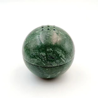Porte-encens en marbre vert oriental sculpté à la main, durable, anti-odeur, pour la maison, la chambre et la salle de bain