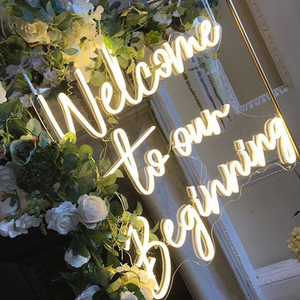 Fabricant Vente Chaude Personnalisé Éclairage Décoratif Lettres Acrylique Led Néons Mariage Enseigne <span class=keywords><strong>Au</strong></span> Néon Parti Néon Signes - Product Image 3