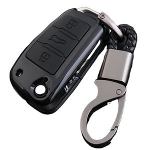 Fiber De carbone Voiture Télécommande Pli Clé Housse Coque pour <span class=keywords><strong>Audi</strong></span> A1 S1 A3 S3 8P 8V <span class=keywords><strong>RS</strong></span> 3 A4 B6 B7 A6 S6 C6 Q2 Q3 8U Q7 R8 <span class=keywords><strong>TT</strong></span> S <span class=keywords><strong>RS</strong></span> - Product Image 4