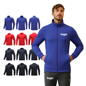 Wholesale Unisex <b>Workout</b> <b>Jackets</b> Windproof Sports Fitness <b>Jackets</b> for Unisex Breathable Light Weight Training Coat - Product Image 3
