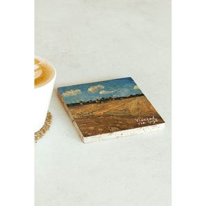 Posavasos de Piedra Individual de la Serie Vincent Van Gogh, Diseño Cuadrado 156, para Regalo Empresarial o Promocional - Product Image 2
