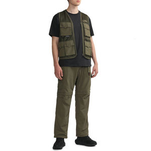 Veste utilitaire en maille légère de style streetwear en gros, veste de travail tendance, veste cargo multi-poches - Product Image 6