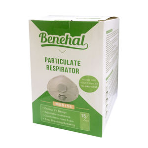 Niosh disetujui untuk Respirator N95, dengan katup MS6155 masker wajah sekali pakai <span class=keywords><strong>PM2.5</strong></span> kartrid debu - Product Image 5