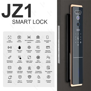 Tuya App vân tay Tủ Lỗ mộng xi lanh mật khẩu kiểm soát truy cập Video intercom không dây chuông cửa khóa - Product Image 3