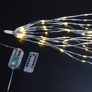 Luz de Navidad 2M Dreamcolor Control <span class=keywords><strong>Cascada</strong></span> Hada Cadena de luces <span class=keywords><strong>Guirnalda</strong></span> 300LED Árbol de Navidad inteligente Cadena de luces - Product Image 3