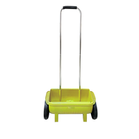 Semoir manuel pour jardin et pelouse, revêtement plastique DMT, 12L, semoir manuel pour graines