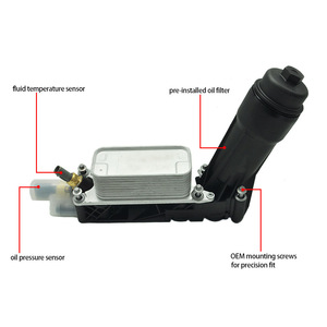 Oil Cooler Filter Housing 5184294AE For Dodge Chrysler 3.6L <b>Engines</b> Metal Replacement Part - Product Image 2