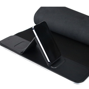 Tapis de souris de jeu extra large avec chargeur sans fil 15W, base en caoutchouc antidérapante, tapis de <span class=keywords><strong>clavier</strong></span> d'<span class=keywords><strong>ordinateur</strong></span> pour hommes, tapis de souris LED RGB - Product Image 5