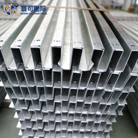 Perfil de Acero Omega para Techo, Soporte Solar, Estructura Ligera Galvanizada Personalizada