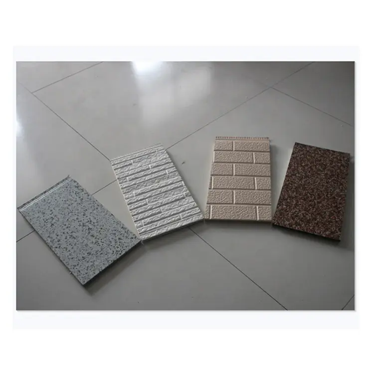 Panel Sandwich poliuretana insulasi komposit pola pengeriting/BATA/polos kualitas tinggi dan murah