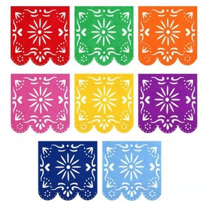Bandera Decorativa de México para Fiestas, Pancarta de <span class=keywords><strong>Coco</strong></span>, 42.5*330 cm, Fieltro, Decoración Floral, Día de Muertos, Guirnalda de Carnaval - Product Image 5