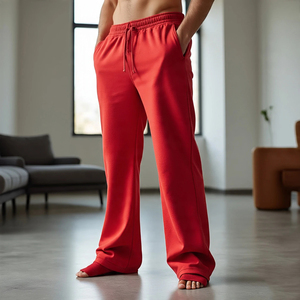 Pantalones de chándal unisex lavados con piedra de alta calidad, joggers ecológicos informales de talla grande para mujeres, hombres, inspiración de estilo callejero - Product Image 6