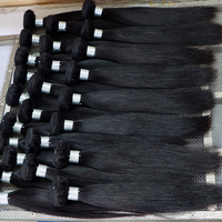 Offre Spéciale Extensions de Cheveux Remy Naturels Colorés Tissés, 100% Cheveux Humains Vierges Brésiliens Lisses et Pas Chers