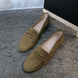 Chaussures Oxford en cuir véritable à lacets, respirantes, à bout pointu, talons bas, semelle souple, chaussures de bureau et de carrière - Product Image 3
