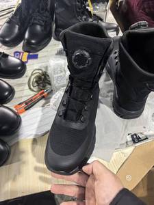 DFM01 Summer Mesh Vamp Light Weight Tactical <b>Boots</b> with Fast Lock Lace super light weight desert shoes - Product Image 3