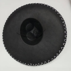 Sombrero Fedora de Ala Ancha, Tradicional, para Carnaval, Disfraces de Halloween, Uso Casual al Aire Libre - Product Image 4