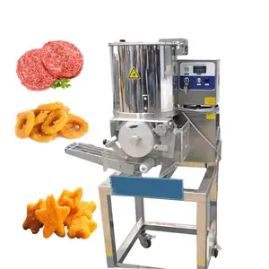 Industrielle Hamburg Burger Samosa Patty Press Form machen Maschine Fleisch kuchen Maker Maschine für Chicken Nugget