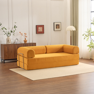 Ghế sofa giường đa năng, độ dày cao, mút ép chân không, kiểu mô đun, dành cho phòng khách - Product Image 2