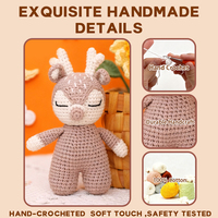 Animaux en Peluche au Crochet Personnalisés, Poupée au Crochet, Jouet en Peluche, Tricoté à la Main, Cadeau Doux pour Bébé, Cadeaux Amigurumi, Décoration d'Intérieur pour la Décoration