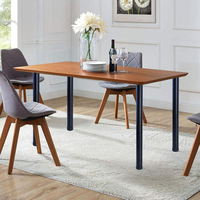 Pieds de table en métal robustes et modernes, hauteur 10-80 cm, pour bureau, stable, personnalisable, installation facile