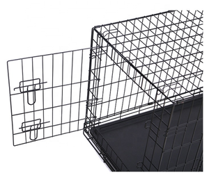 Metal büyük oyun parkı tel hayvan Metal kamp kapalı açık kafes büyük köpekler için çatı ile - Product Image 5