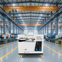 Générateur à essence ultra silencieux 4 temps, best-seller mondial, sortie de puissance stable monophasée/triphasée 9,5 kW 50/60 Hz 230 V pour usage quotidien