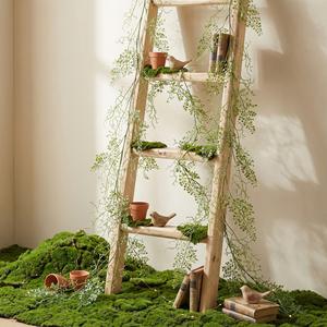 Guirnalda de Plantas Artificiales, Guirnalda de Follaje Artificial, Guirnalda de Helechos Colgantes Falsos para Decoración de Paredes de Jardín, Interiores y Exteriores del Hogar - Product Image 2