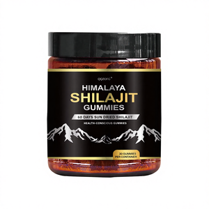 Complément alimentaire en gommes de Shilajit en marque privée OEM, Shilajit pur de l'Himalaya, gommes ultra Shilajit, gommes de Shilajit 3000 mg, gommes 3 en 1 - Product Image 1